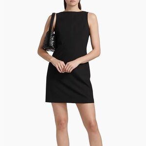 Theory Boatneck Sheath Minidress